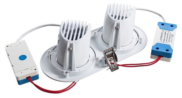 Встраиваемый спот Arte Lamp Cardani A1212PL-2WH Фото № 2