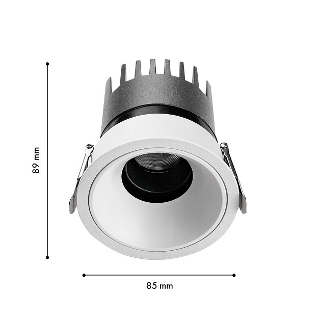 Встраиваемый светодиодный светильник Favourite Headset 4788-1C Фото № 2