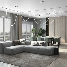 Трековый светодиодный светильник Elektrostandard Full Light N05 100W 4200K 85028/01 a062092 3