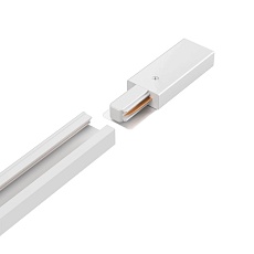 Шинопровод однофазный с питанием и заглушкой Crystal Lux CLT 0.11 01 L1000 WH 4