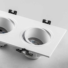 Рамка термостойкая PVC д/крепления LED источника света в подвесном потолке Singo Lightstar 012626 5