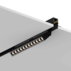 Шинопровод встраиваемый Hesby Lighting ElDeko 48В-1м, чёрный HSBL_0060 1