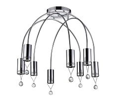 Потолочная люстра Vele Luce Pioggia VL4283L08 1