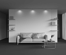 Трековый светодиодный светильник Maytoni Technical Magnetic Exility Alfa S TR132-4-7W-DS-BS 3