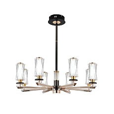 Подвесная светодиодная люстра Indigo Grandioso 13038/8R Black V000186L 3