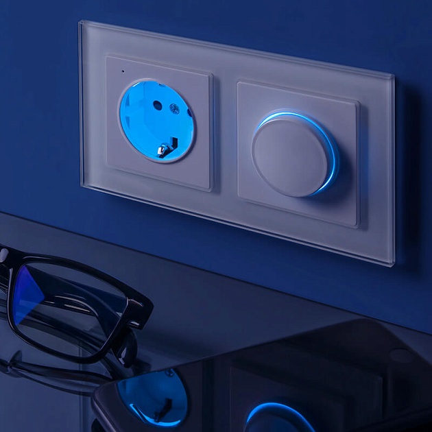 Диммер с подсветкой Werkel белый W1142101 4690389155260 Фото № 14