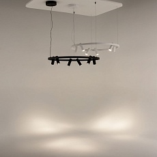 Подвесная светодиодная люстра Maytoni Satellite MOD102PL-L42BK 1