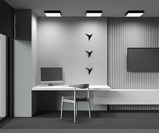 Потолочный светодиодный светильник Maytoni Zon C032CL-45W3K-SQ-B 2