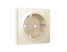 Лицевая панель розетки AMBRELLA VOLT AP3260 1