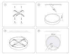 Настенно-потолочный светодиодный светильник Ambrella light Wallers Wall FW11113 1