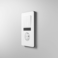 Розетка с заземлением Werkel белый W1171001 4690389155116 5