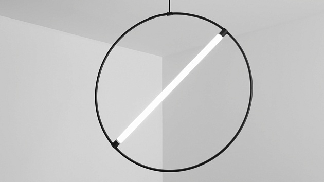 Подвесной светодиодный светильник Siled Truba Hoop 7372999 Фото № 6