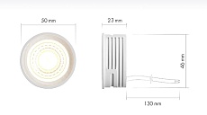 Светодиодный модуль Italline HL 7W/3000K 1