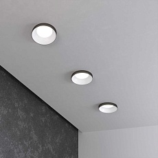 Встраиваемый светильник Elektrostandard 112 MR16 белый/черный a053339 3