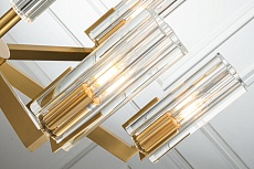 Подвесная люстра Belfast Malone 6035-6 BR CL 5