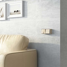 Выключатель одноклавишный проходной Werkel Gallant шампань рифленый W5012010 4690389164088 1