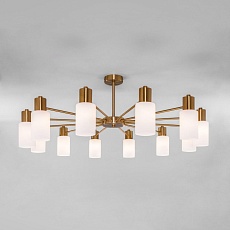 Потолочная люстра Eurosvet Vegga 70160/12 латунь Smart