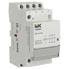 ARMAT Контактор модульный KMR 25А 24В AC/DC 4НЗ IEK AR-KMR20-025-04-024