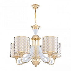 Подвесная люстра Arte Milano Florentia-3387 303387/5 Wh/Gd