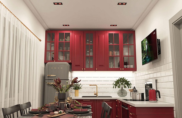 Встраиваемый светильник Denkirs DK3072-BK+RD Фото № 2