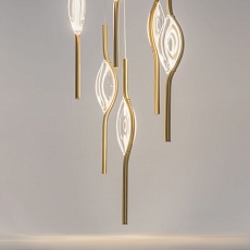 Подвесная светодиодная люстра Maytoni Foresight MOD347PL-L48BS3K 5