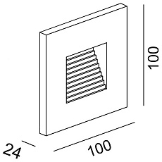 Плафон для встраиваемого светильника Deko-Light Light Base 930416 1