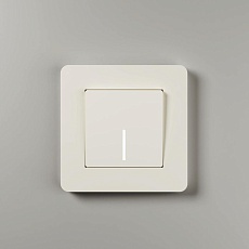 Рамка Werkel Split на 1 пост айвори/белый W0013066 4690389206016 4