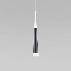 Подвесной светодиодный светильник Elektrostandard DLR038 7+1W 4200K черный матовый a044560