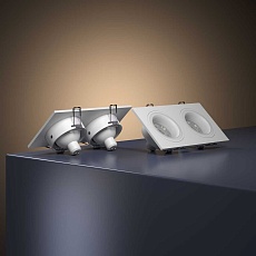 Встраиваемый светильник Elektrostandard 1091/2 MR16 белый a047722 3