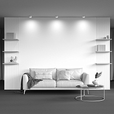 Потолочный светильник Maytoni Technical Hoop C086CL-GX53-SRD-W 1