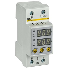 Реле напряжения и тока РНТ-д однофазное 36мм 50А IEK IVC21-1-50
