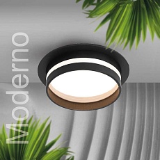 Встраиваемый светильник WOLTA WDL-GX53/01BL