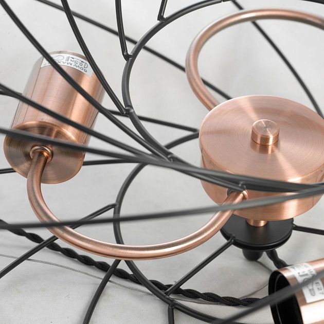 Подвесная люстра Lussole Loft Brooks GRLSP-8246 изображение 5 Подвесная люстра Lussole Loft Brooks GRLSP-8246 Фото № 5