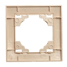 Рамка 1-постовая Stekker Эрна слоновая кость PFR00-9001-02 39624 4