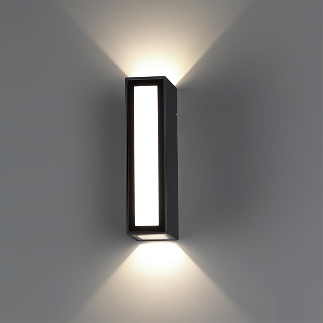 Уличный настенный светодиодный светильник Novotech Street Strait 359194 Фото № 2