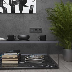 Рамка Werkel Aluminium на 3 поста черный алюминий W0031708 4690389158100 1