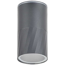 LIGHTING Светильник уличный 5222 потолочный под лампу GU10 IP65 серый IEK LT-UPU0-5222-GU10-1-K03