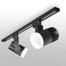 Трековый светодиодный светильник Elektrostandard Accord черный 30W 4200K LTB37 a043918 2