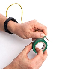 Изоляционная лента Stekker INTP01319-10 0,13*19 10 м зеленая 39906 4