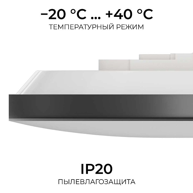 Накладной светодиодный светильник OGM O18-152 Фото № 7