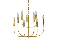 Люстра NEWPORT 34909/C brass 1