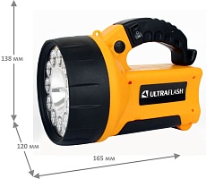 Рабочий светодиодный фонарь-прожектор Ultraflash Accu Profi аккумуляторный 190х137 40 лм UF3753LED 8311 2