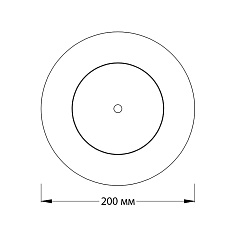 Потолочный светодиодный светильник Escada 20023SMA/01LED WH 1