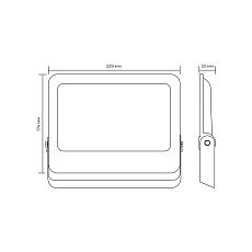 Прожектор светодиодный Apeyron 100W 6500K 05-48 1