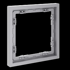 Рамка пластиковая S70 на 1 пост, (серый) Voltum VLS100116 1