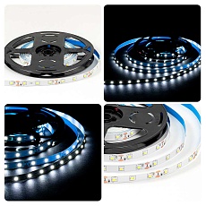 Светодиодная лента OGM 4,8W/m 60LED/m 2835SMD холодный белый 5M LSE-248 1