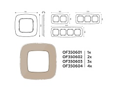 Рамка AMBRELLA VOLT OF350603 3