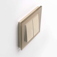 Рамка на 1 пост Werkel Favorit шампань W0011111 4690389159497 4