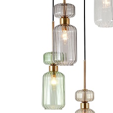 Подвесная люстра Escada Gloss 1141/5S CL/BG/GN/SM/AM 2