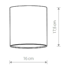 Абажур Nowodvorski Cameleon Barrel Wide S 8421 1